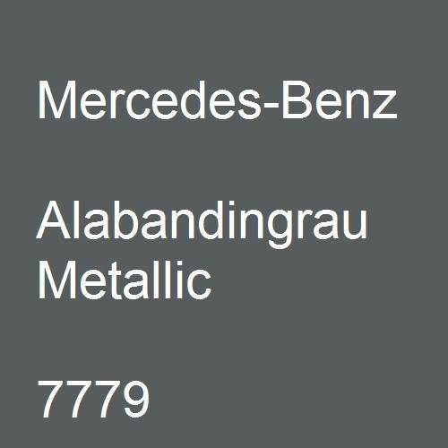 Mercedes-Benz, Alabandingrau Metallic, 7779.